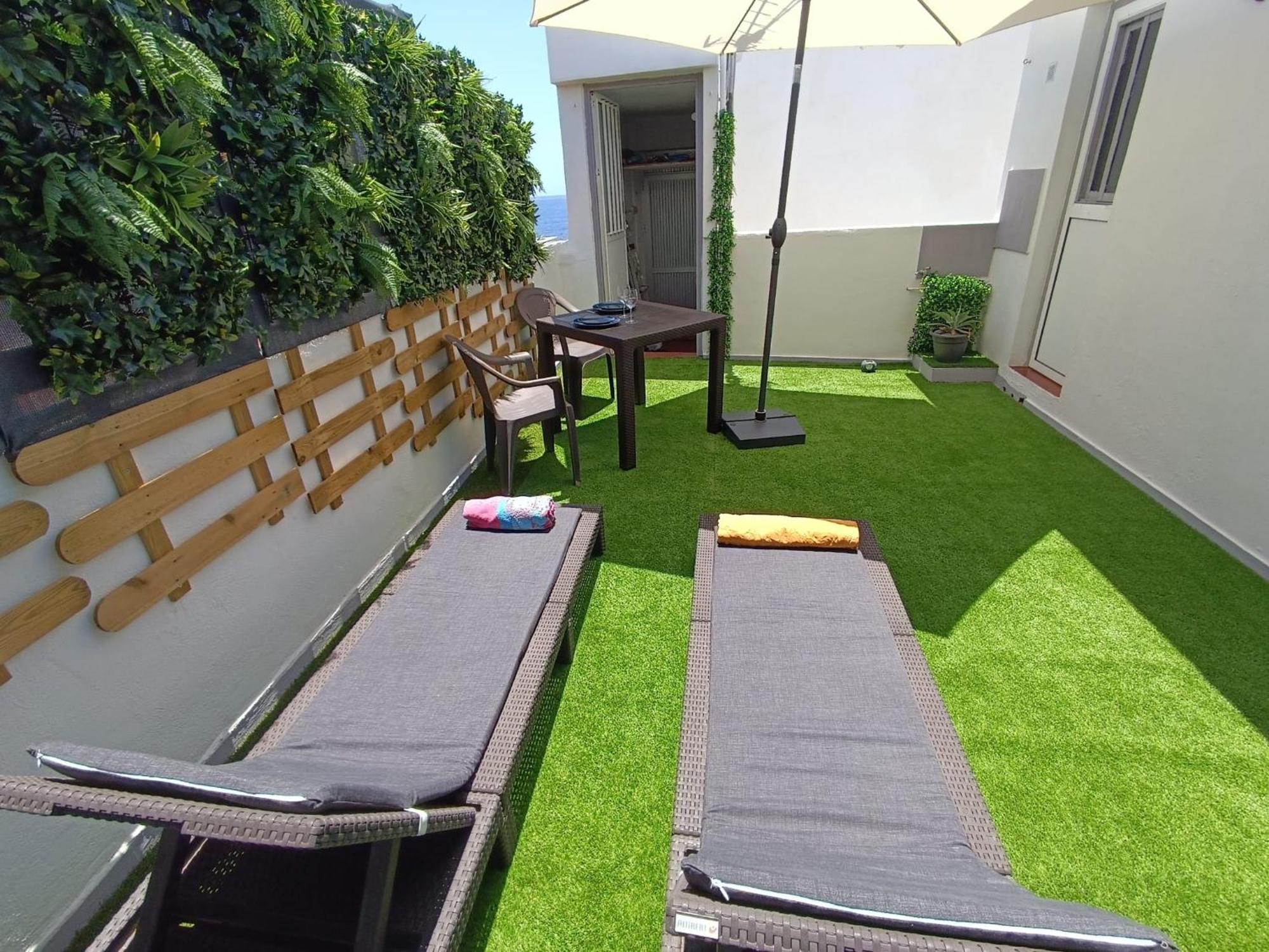 Appartement Avec Terrasse Et Vue Mer El Escobonal Exterior foto